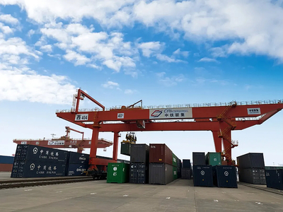 上合组织农业基地农产品出口专列首发 促进区域农产品高效流通与贸易合作